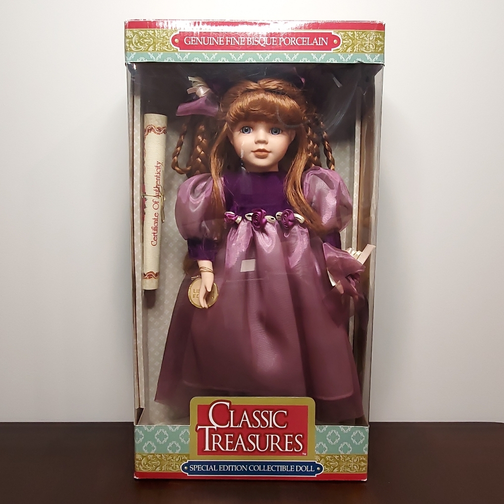 Classic Treasures Special Limited Edition Collectible Porcelain Doll